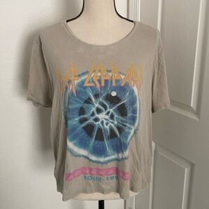 ❤️3x$20 Def Leppard Adrenalize Plus Size Vintage-Print Graphic Tee